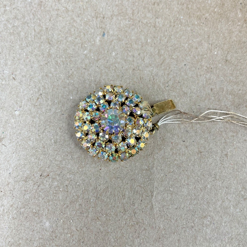 Vintage TAMMY JEWELS‎ Rhinestone Replacement Necklace Box Clasp Only